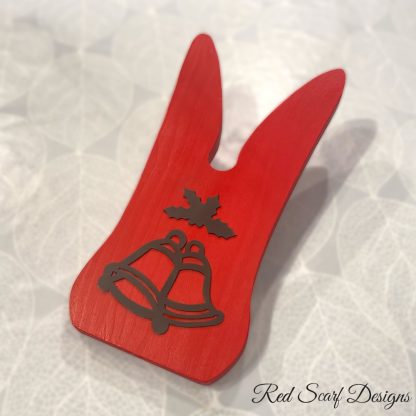 Handmade Christmas Red Boot Jack