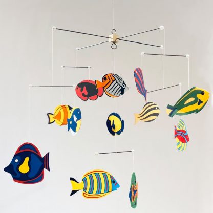 Handmade Fish Mobile