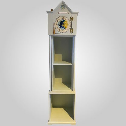 Handmade Hickory Dickory Dock Clock Child's Bookcase